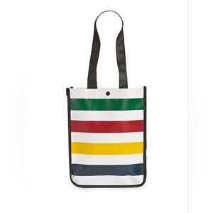 HUDSON BAY Multistripe Reusable Tote Lunch Bag